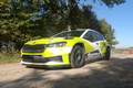 Škoda Fabia Rally2 jízdy Kopecký Šumava