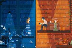 Hikari Miyazaki, Kocour, který zachraňoval knihy, ilustrace