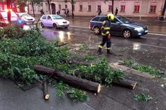 Hasiči Praha bouřky 26.8.22