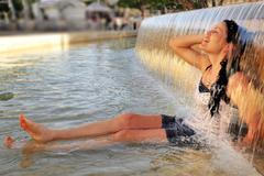 Zahraničí / Ilustrační snímek / Léto / Horko / Vedro / Počasí / Osvěžení / Teplota / Shutterstock