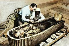 Tutanchamon, Tutanchamonova hrobka, archeologie, objev, Egypt