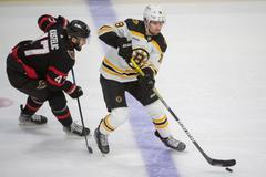 NHL: Boston Bruins at Ottawa Senators