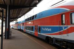 České dráhy, příměstský vlak, železnice, City Elefant, Ostrava hlavní nádraží