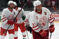 Jaroslav Bednář při rozlučce s kariérou