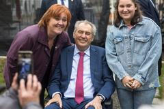 Miloš Zeman, poslední návštěva Ústeckého kraje, obec Lukavec