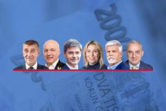 dary pro prezidentské kandidáty