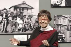 Japonská fotoreportérka Cuneko Sasamotová (1914 - 2022).