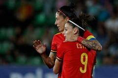 FIFA Women's World Cup Australia and New Zealand - UEFA Qualifiers - Group B - Spain v Ukraine