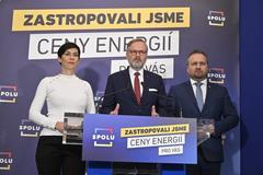 Petr Fiala Marian Jurečka Markéta Pekarová Adamová energie ceny strop