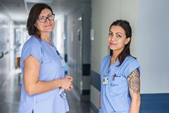 Zdravotní sestry Svietla a Olha FN Brno