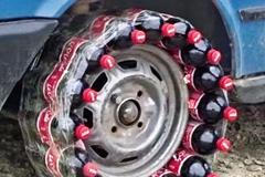 Coca-cola a pneumatiky