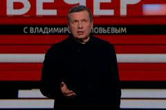 Solovjov se rozohnil v ruské TV. Ostatní propagandisté už ho museli krotit