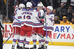 NHL: New York Rangers at Nashville Predators