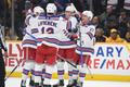 NHL: New York Rangers at Nashville Predators