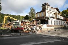Špindlerův Mlýn, demolice