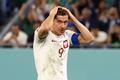 Robert Lewandowski v zápase MS 2022 Mexiko - Polsko