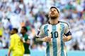Lionel Messi po neuznaném gólu v zápase Argentina - Saúdská Arábie na MS 2022