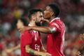 fotbal, příprava, Manchester United - FC Liverpool, Bruno Fernandes, Anthony Martial