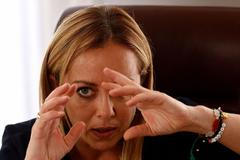 Giorgia Meloniová.