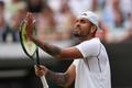 Nick Kyrgios ve čtvrtfinále Wimbledonu 2022
