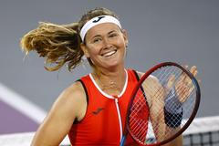 Marie Bouzková na turnaji v Guadalajaře