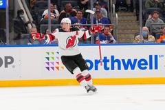 NHL: New Jersey Devils at New York Islanders