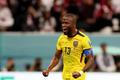 Enner Valencia slaví gól v zápase MS 2022 Katar - Ekvádor