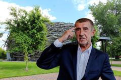 Babiš, Čapí hnízdo, koláž