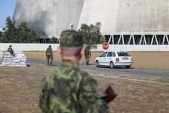 Safeguard - společné cvičení Armády ČR a policie při ochraně jaderné elektrárny Dukovany