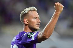 fotbal, Evropská konferenční liga 2022/2023, Fiorentina - RFS, Antonín Barák