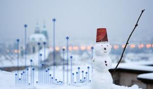 V kterých letech byl na Štědrý den sníh - poutak