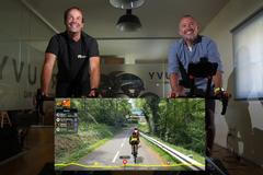 Vyjížďka v obýváku: Chceme z kola udělat nový gauč. Plný potu a endorfinu, říká Samek