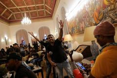 Srí Lanka prezidentská rezidence