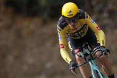 Nizozemský cyklista Robert Gesink