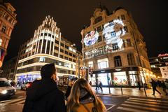 17. listopad 2021, státní svátek, Sametová revoluce, 17. 11. 2021, Národní třída, Hlávkova kolej