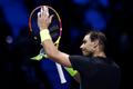 Rafael Nadal na Turnaji mistrů 2022 po zápase s Casperem Ruudem