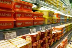 Margaríny, tuky, supermarket