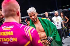 Oktagon 37 v Ostravě, nový šampion ve velterové váze Kaik Brito