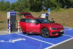 Nabíjení v Německu, elektromobil, Kia EV6
