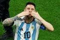 Finále MS ve fotbale 2022, Argentina - Francie: Lionel Messi slaví vítězství