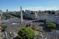 FIFA World Cup Final Qatar 2022 - Fans in Buenos Aires