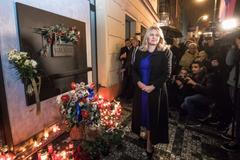 Slovenská prezidentka Zuzana Čaputová v Česku, 16. listopadu 2022