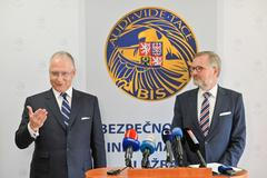 Petr Fiala, premiér, politik, Michal Koudelka, ředitel Bezpečnostní informační služby, Celá TK premiéra Petra Fialy a šéfa BIS Michala Koudelky.