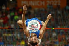Český výškař Jan Štefela na ME v atletice 2022 v Mnichově