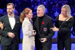 Börje Salming při ocenění v Torontu