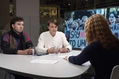 Studenti stávkující za klima: Na krizích bohatnou jen korporace. Nejsme radikálové