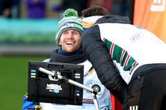 Bývalý anglický ragbista Rob Burrow, trpící nemocí ALS