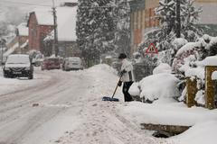 sníh kalamita doprava