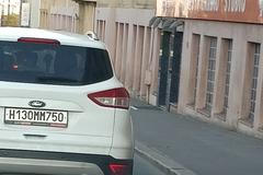 Ruské falešné SPZ