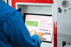 Německo, vlak, sleva